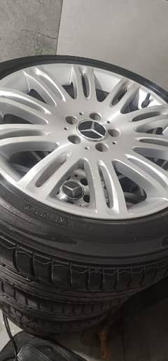 Mercedes Rims tyre 18 size