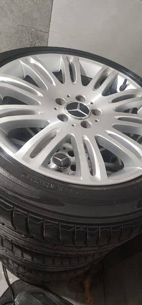 Mercedes Rims tyre 18 size 0