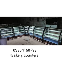 Counter New Bakery Counter Glass Counter Bakery Show Case 0