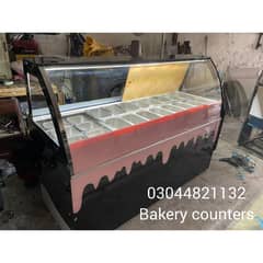 Counter New Bakery Counter Glass Counter Bakery Show Case 0