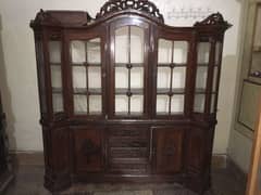 Sheeshm wood in good condition (king size) (showcases) (wood item) 0