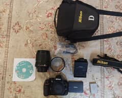 Nikon D5200 with 18-105mm Lens