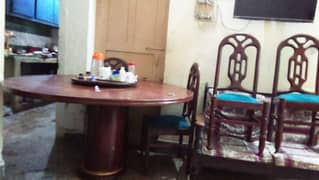 dining table with 6 chair 0