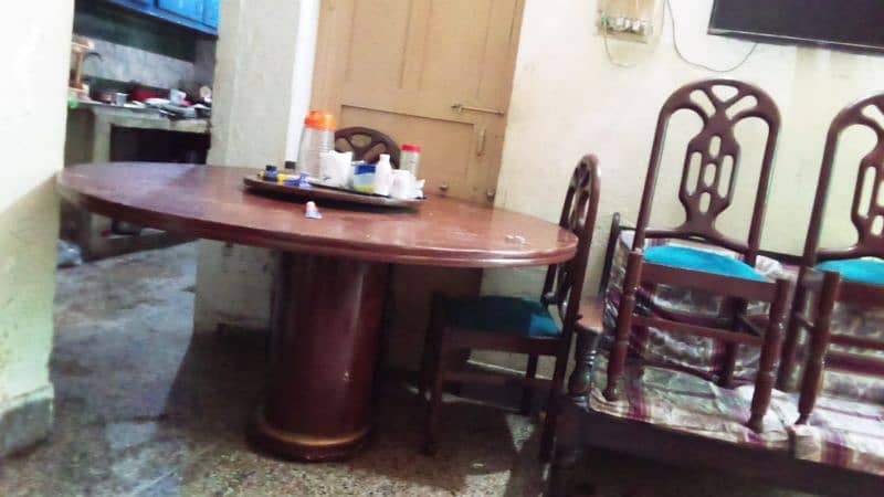 dining table with 6 chair 1