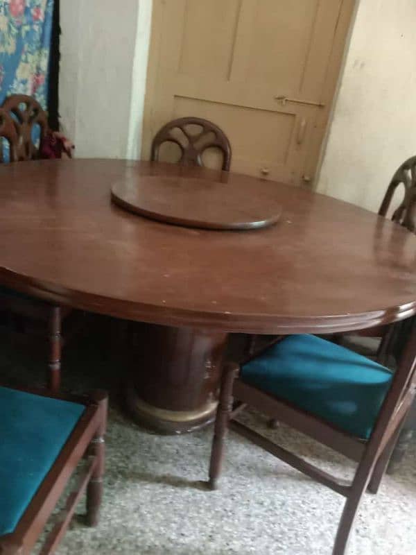 dining table with 6 chair 4