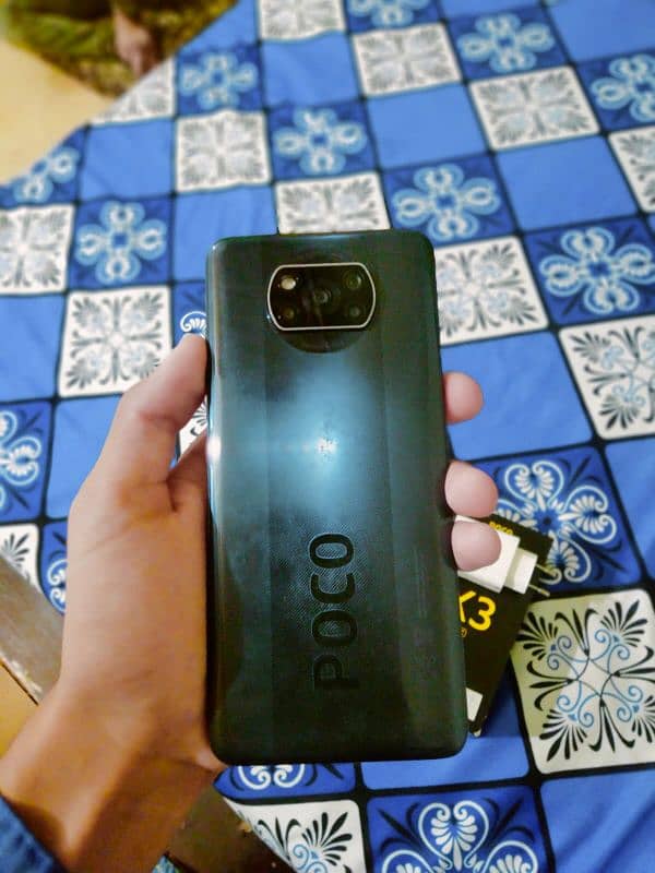 poco x3 6+2/128 gb with box and original charger 2