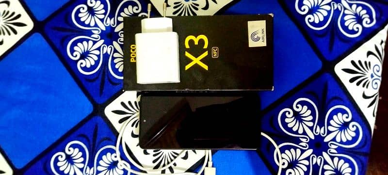 poco x3 6+2/128 gb with box and original charger 5