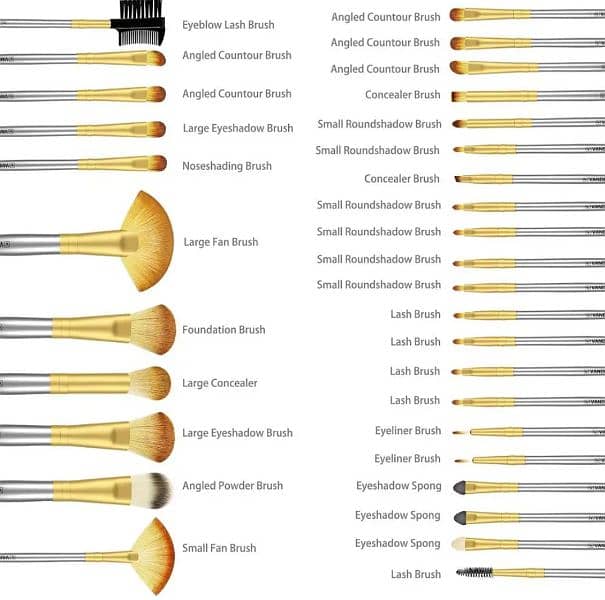 makeup brush set 1