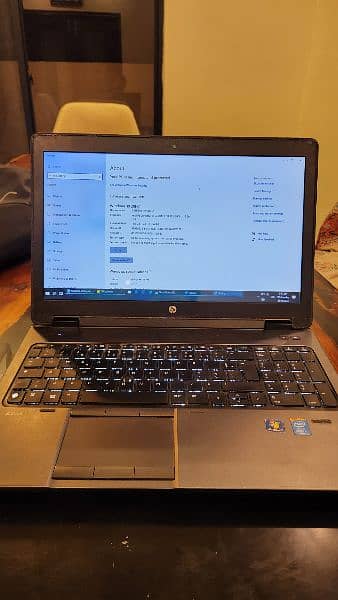 HP zBook 15 workstation core i7 5