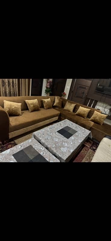 New sofa set L shape 1