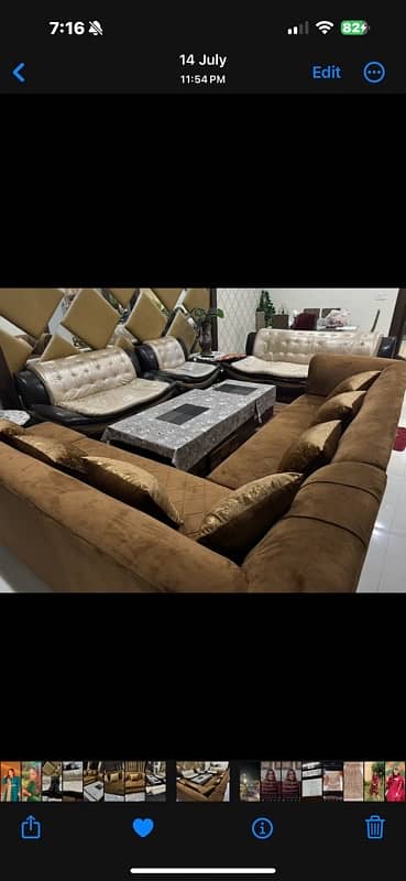 New sofa set L shape 3