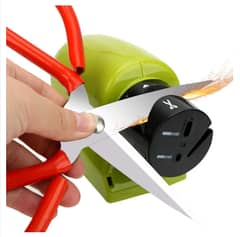 Knife Sharpening Cordless, Motorized Knife Blade Sharpener - Green