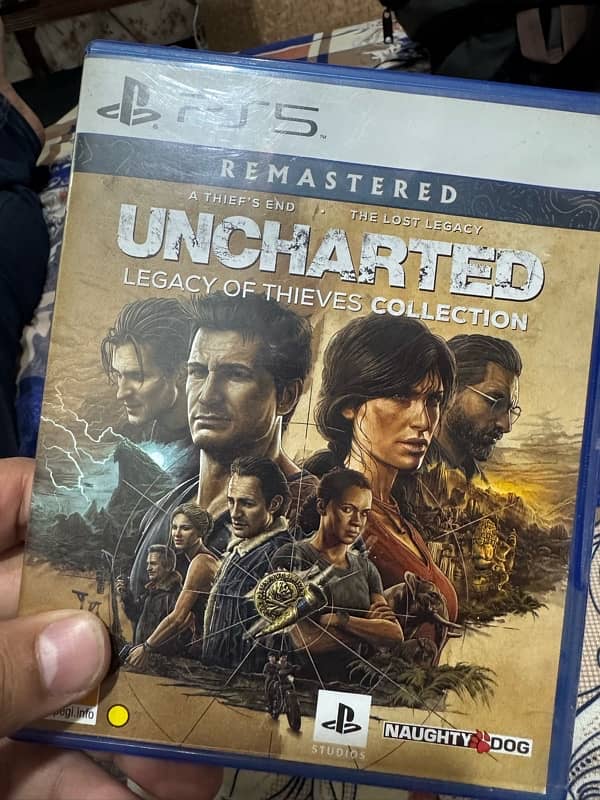 Uncharted 4 remastered Ps5 0