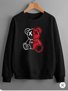 1 PC boys stitched cotton printed  sweatshirt