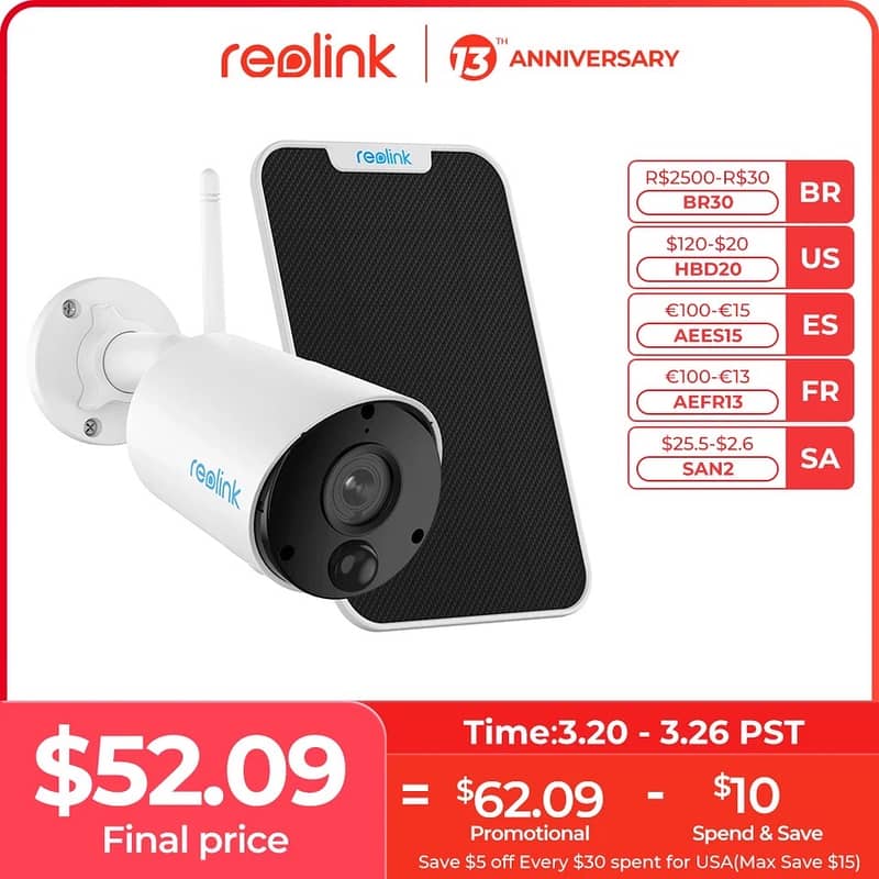 REOLINK 2K Wireless Outdoor Security Camera 2