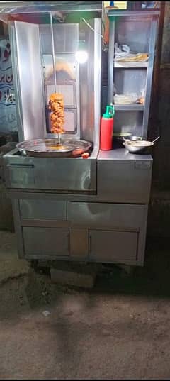 shawarma machine counter complete Saman