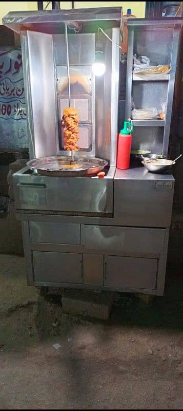 shawarma machine counter complete Saman 1