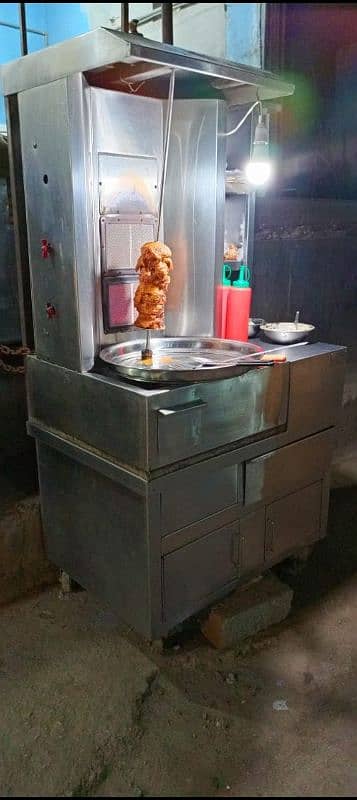 shawarma machine counter complete Saman 3