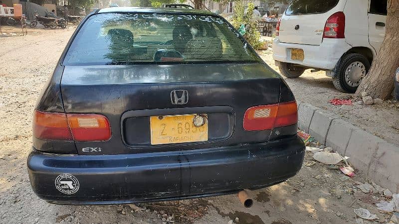 Honda Civic EXi 1995 urgent sale. . 3