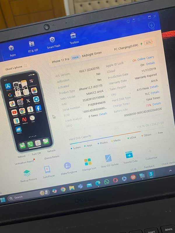 iphone 11 pro non pta 256 7