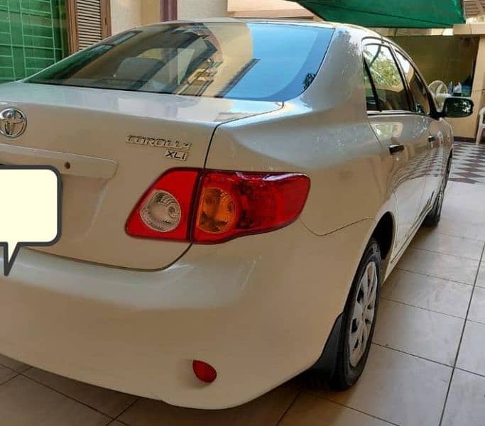 Toyota Corolla XLI 2009 bumper to bumper orginal 100% 5