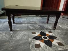 Wooden Center Table is for Sale 0