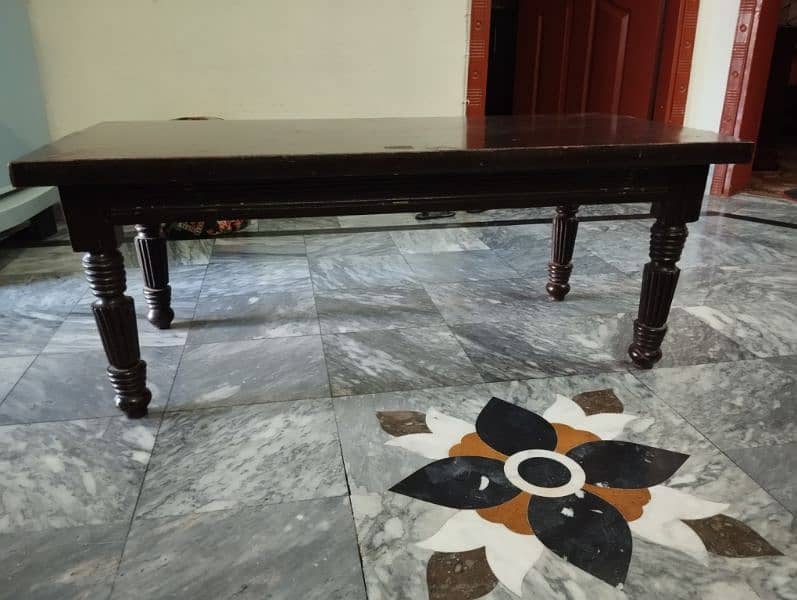 Wooden Center Table is for Sale 2