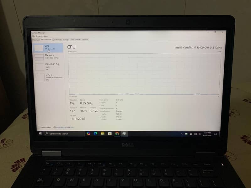 DELL LATITUDE E5470 i5 6gen | 8gb ram | 256gb 1