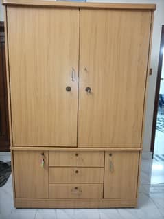 Large size Cupboard | Wooden double door Cupboard/ Almari