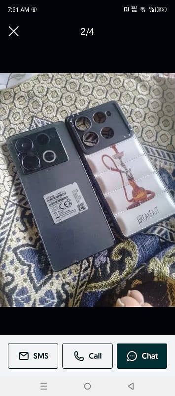 infinix note 40 complete box 1