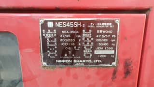 Genrator nippon 37 kva