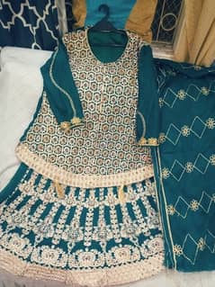 bridal lehenga brand new condition 0