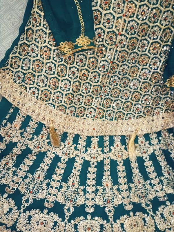 bridal lehenga brand new condition 1