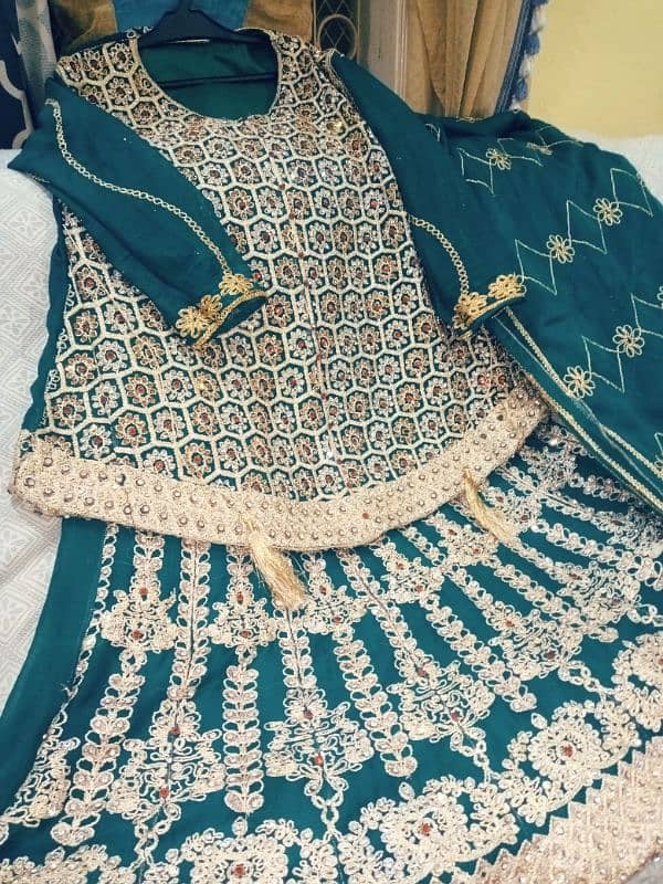 bridal lehenga brand new condition 2