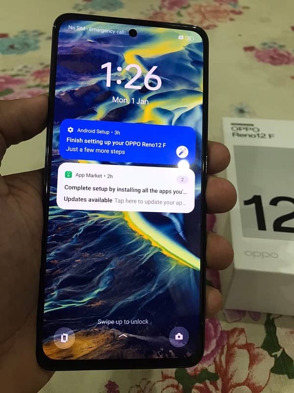 oppo reno 12f 8gb 256 GB ONLY 7 day uss barnd new mobile 4