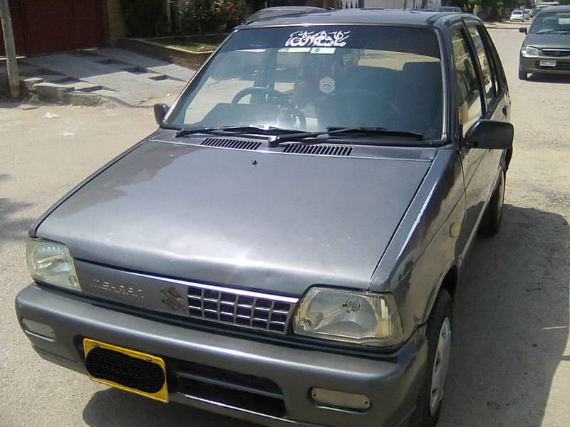 MEHRAN VXR MODEL 2010 METALLIC GREY COLOUR BEHTREEN ORIGINAL CONDITION 12