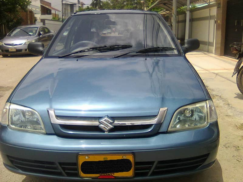 SUZUKI CULTUS VXRi MODEL 2011 BLUE METALLIC COLOUR BEHTREEN CONDITION 4