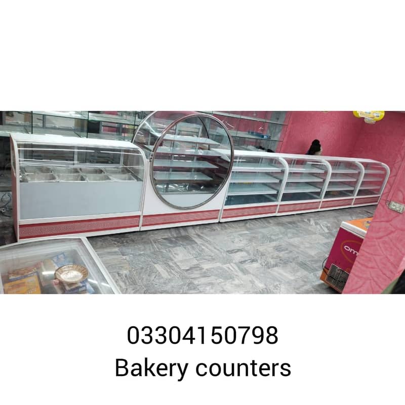 Counter New Bakery Counter Glass Counter Bakery Show Case 12