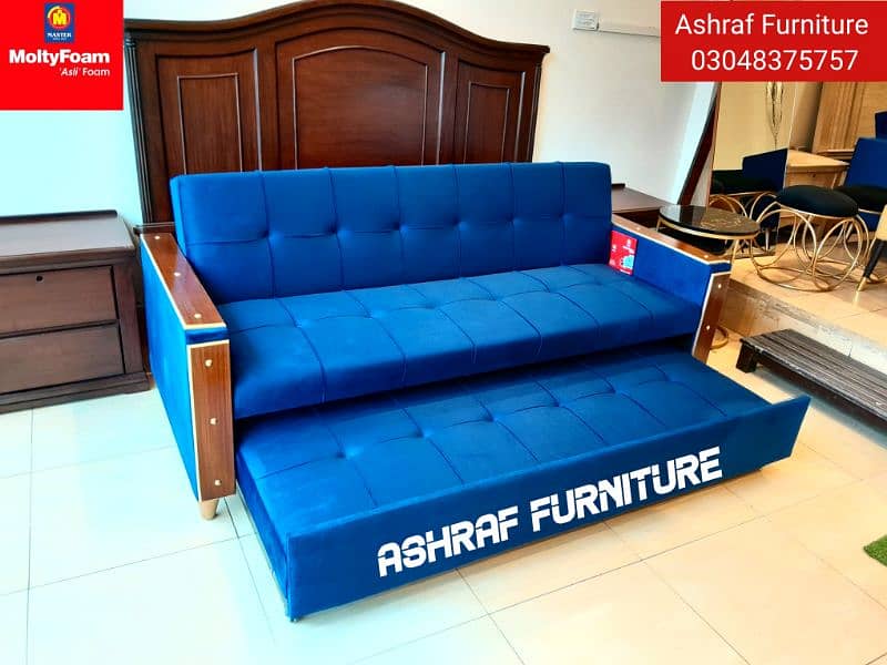 Sofa cum bed/Double cumbed/Sofa/L Shape/Combed/Double bed 0304-8375757 11