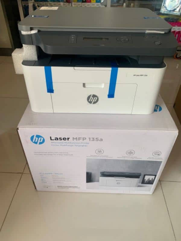 Hp Leserjet MFP 135a wireless All in one printer for sale 1