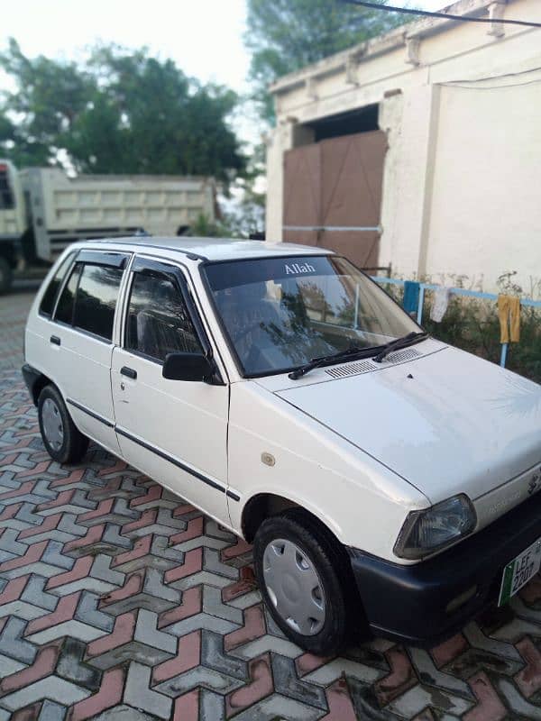 Suzuki Mehran VX 2012 white color. 2