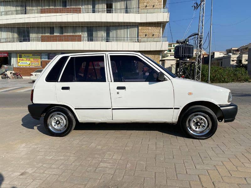 Suzuki Mehran VX 2012 white color. 7