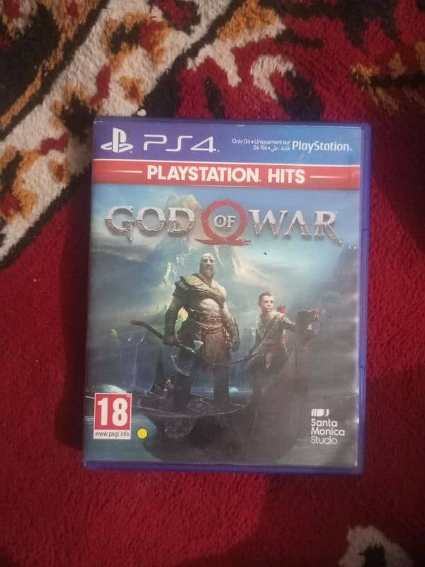 God of war PS4 game 0