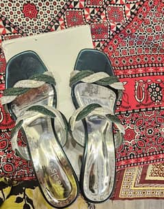 Heels sandals green 0