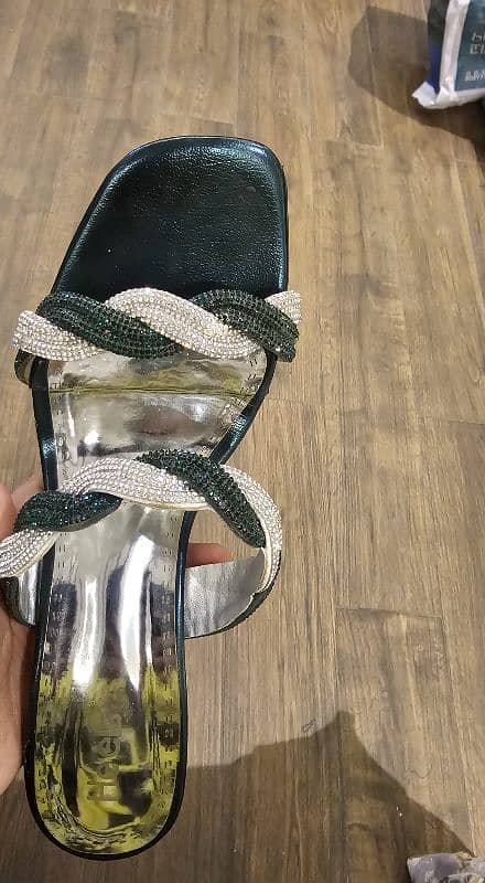 Heels sandals green 2