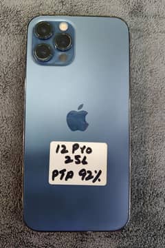 IPHONE 12/PRO/256GB PTA APPROVED