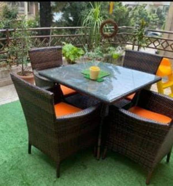 outdoor garden rattan uPVC furniture sofa set chairs and table 14