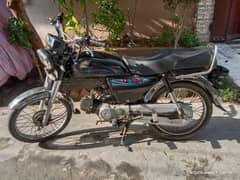 Honda CD 70 neat and clean bike for sale no work required