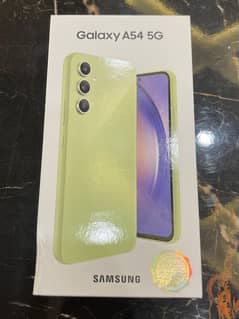 SAMSUNG A54 5G | 8GB | 256 GB | Awesome Lime | 10/10 Condition