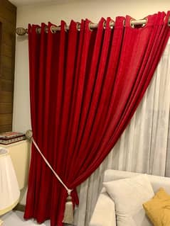 almost new imported heavy velvet curtains from Syraab